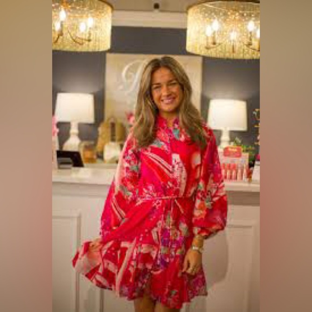 Floral Pink Dress - Picture 5 of 5